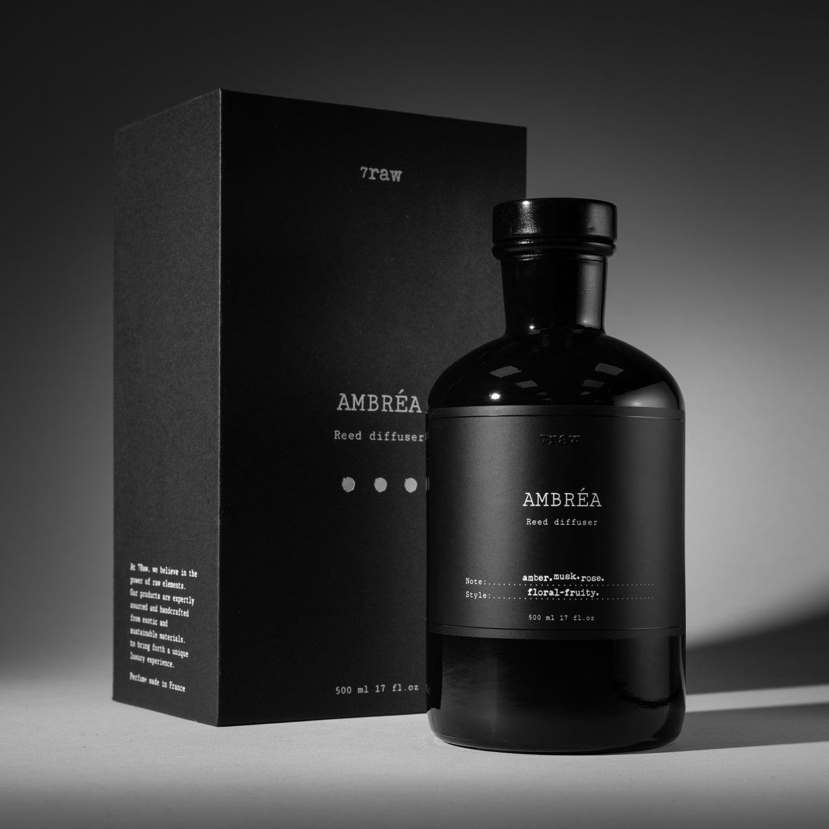 Ambréa reed diffuser by 7Raw